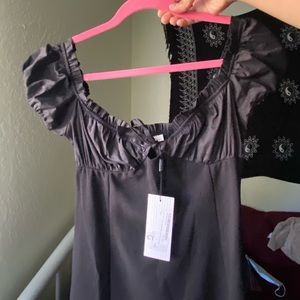 Nasty gal puffy sleeve dress